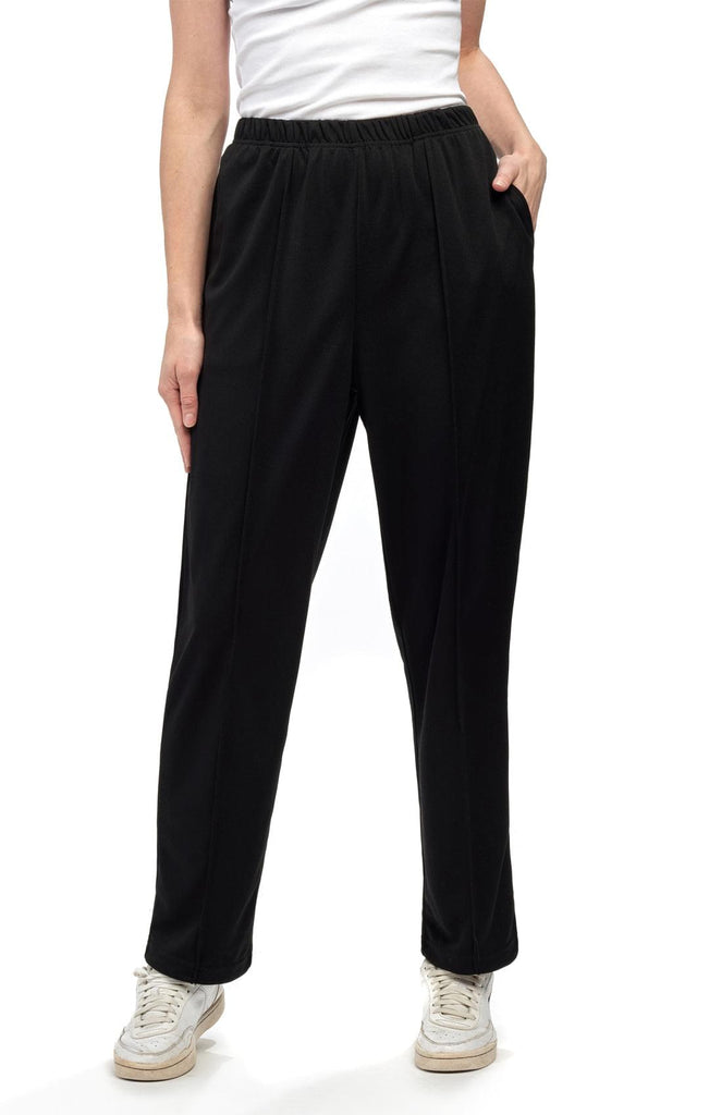 Women's Classic Poly Knit Pants - Pull On Slacks with Elastic Waist for  Easy Comfort – TURTLE BAY APPAREL